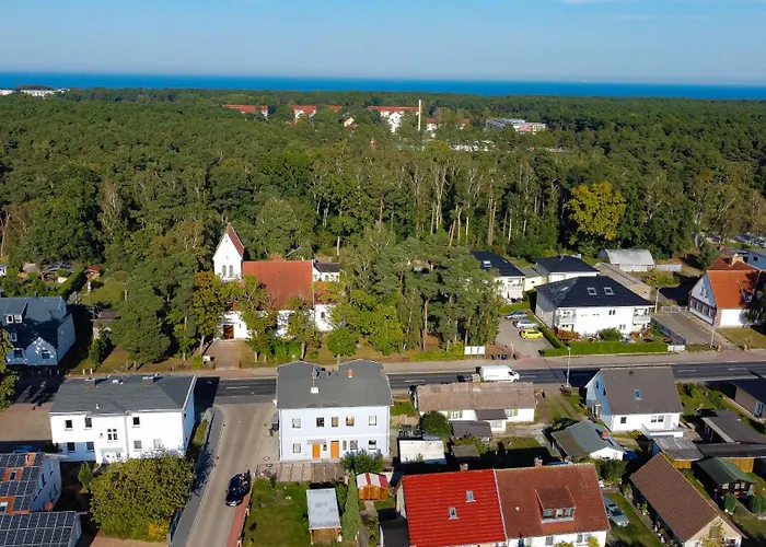 Apartment Haus 4 Jahreszeiten- Fruehling Mit Terrasse, Bio-kamin Und 2 Schlafzimmer Karlshagen